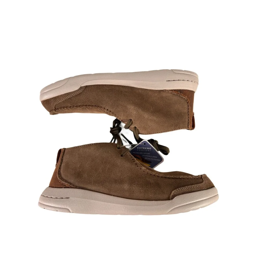 Clarks Men's Driftway‎ Top Chukka Boot, Olive Suede, 9.5